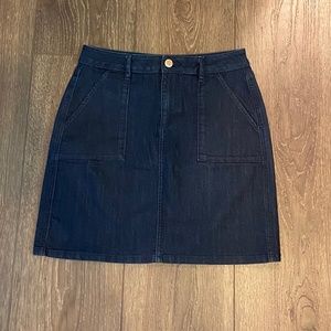 LOFT High-Waisted Denim Skirt - Size 2